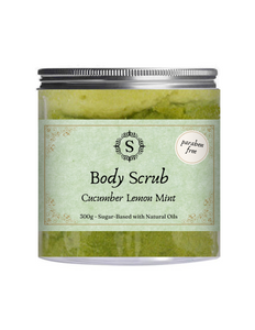 Scents & Soaps Body Scrub Cucumber Lemon Mint 300g - Scents & Soaps