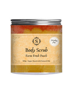 Scents & Soaps Body Scrub Farm Fresh Peach 300g - Scents & Soaps