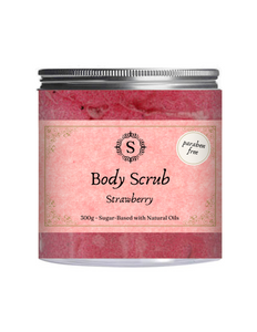 Scents & Soaps Body Scrub Strawberry 300g - Scents & Soaps