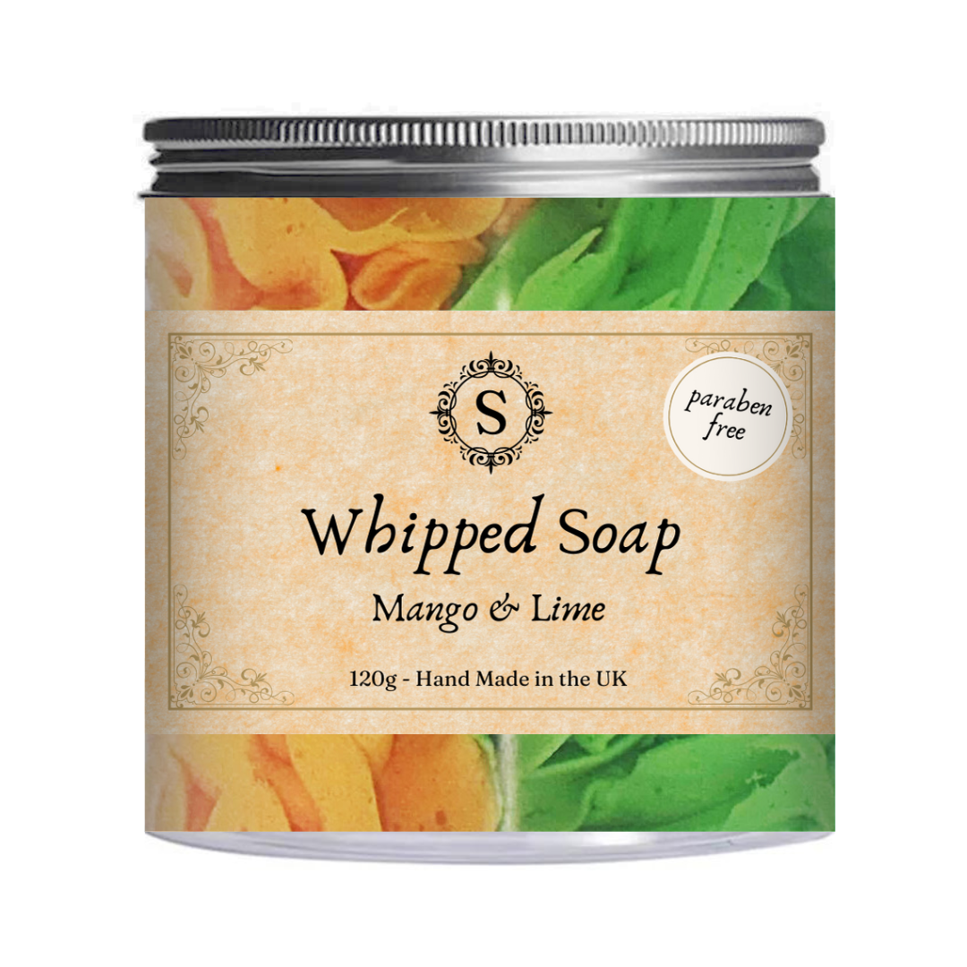 Scents & Soaps Whipped Soap Mango & Lime 120g - Scents & Soaps