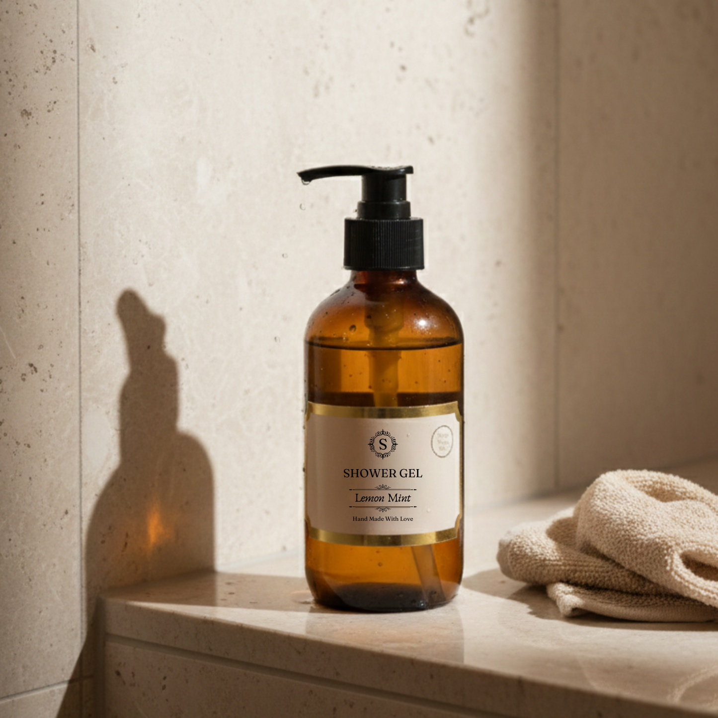 Scents & Soaps Gold Line Shower Gel Lemon Mint 250ml