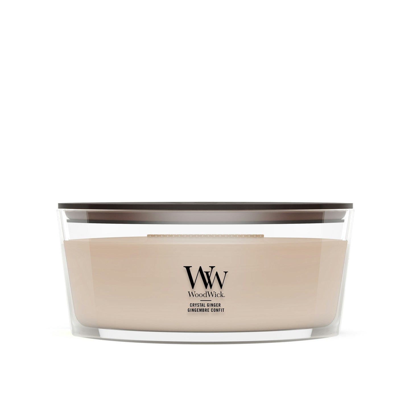 WoodWick Crystal Ginger Ellipse Candle