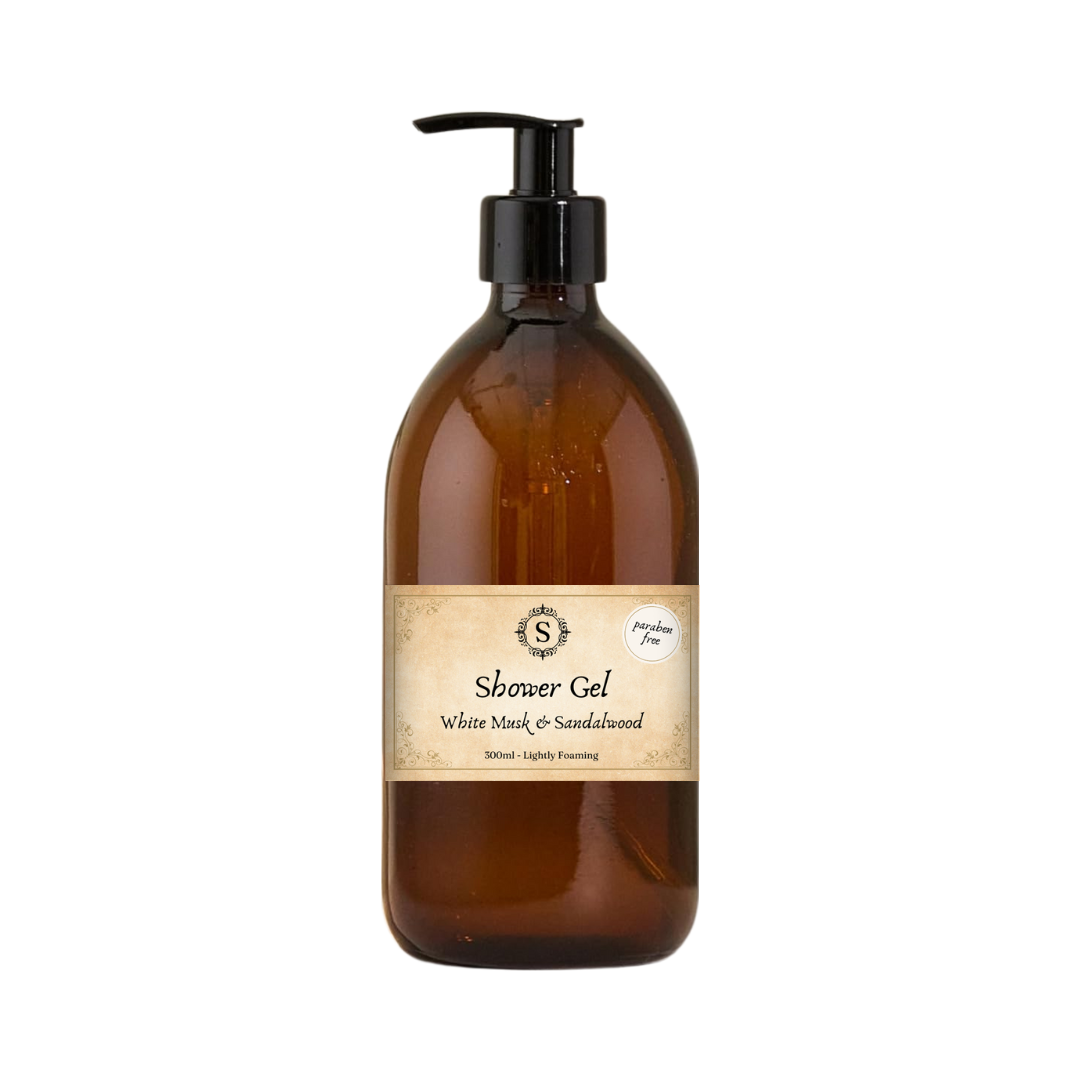 Scents & Soaps Shower Gel White Musk & Sandalwood 300ml - Scents & Soaps