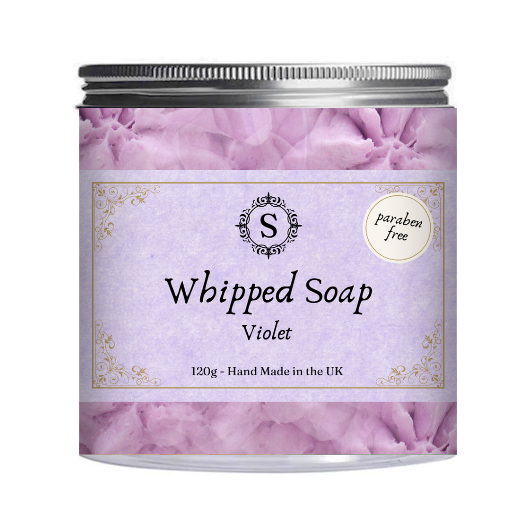 Scents & Soaps Whipped Soap Violet 120g - Scents & Soaps