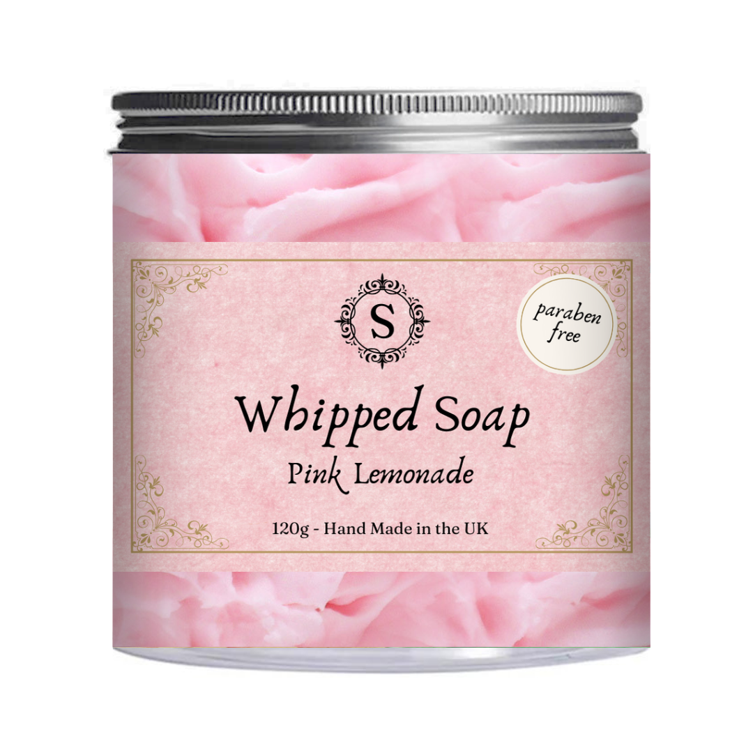 Scents & Soaps Whipped Soap Pink Lemonade 120g - Scents & Soaps