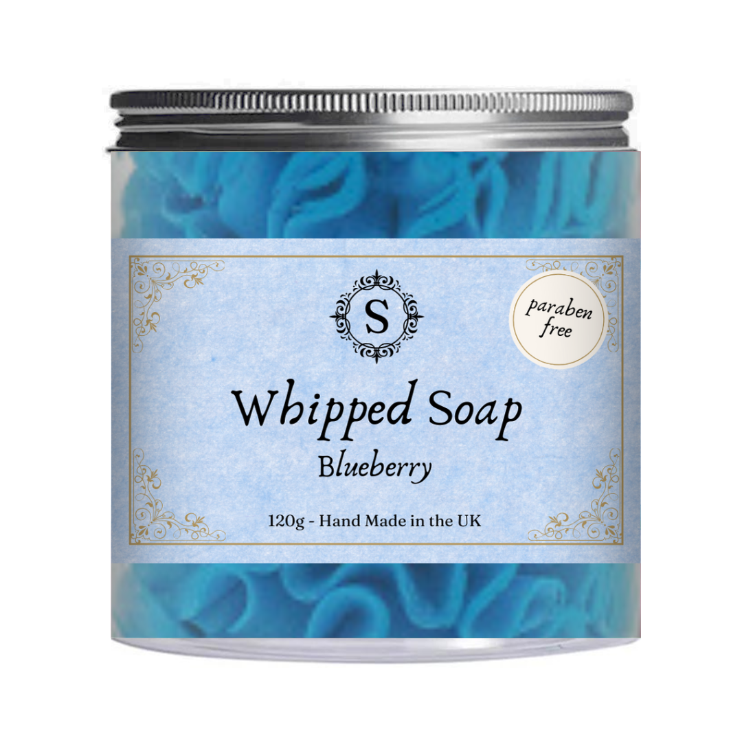 Scents & Soaps Whipped Soap Blueberry 120g - Scents & Soaps