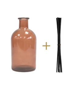 Scents & Soaps Reed Diffuser Vase Brown