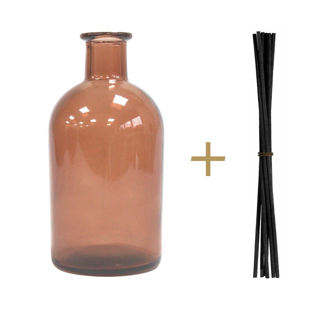 Scents & Soaps Reed Diffuser Vase Brown