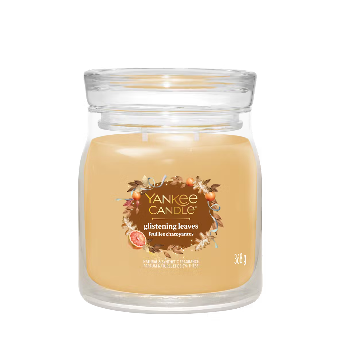 Yankee Candle Glistening Leaves Medium Jar