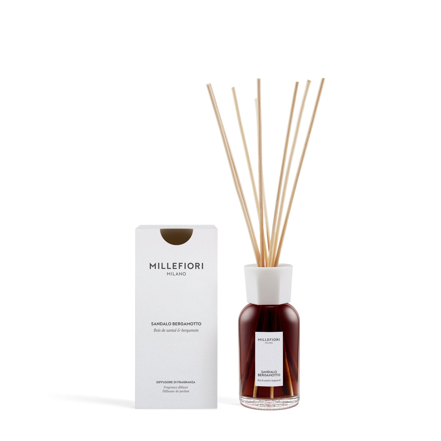 Milano Geurstokjes 250 ml Sandalo Bergamotto - Yankee Candle & WoodWick