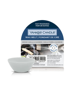 Yankee Candle Smoked Vanilla & Cashmere Wax Melt