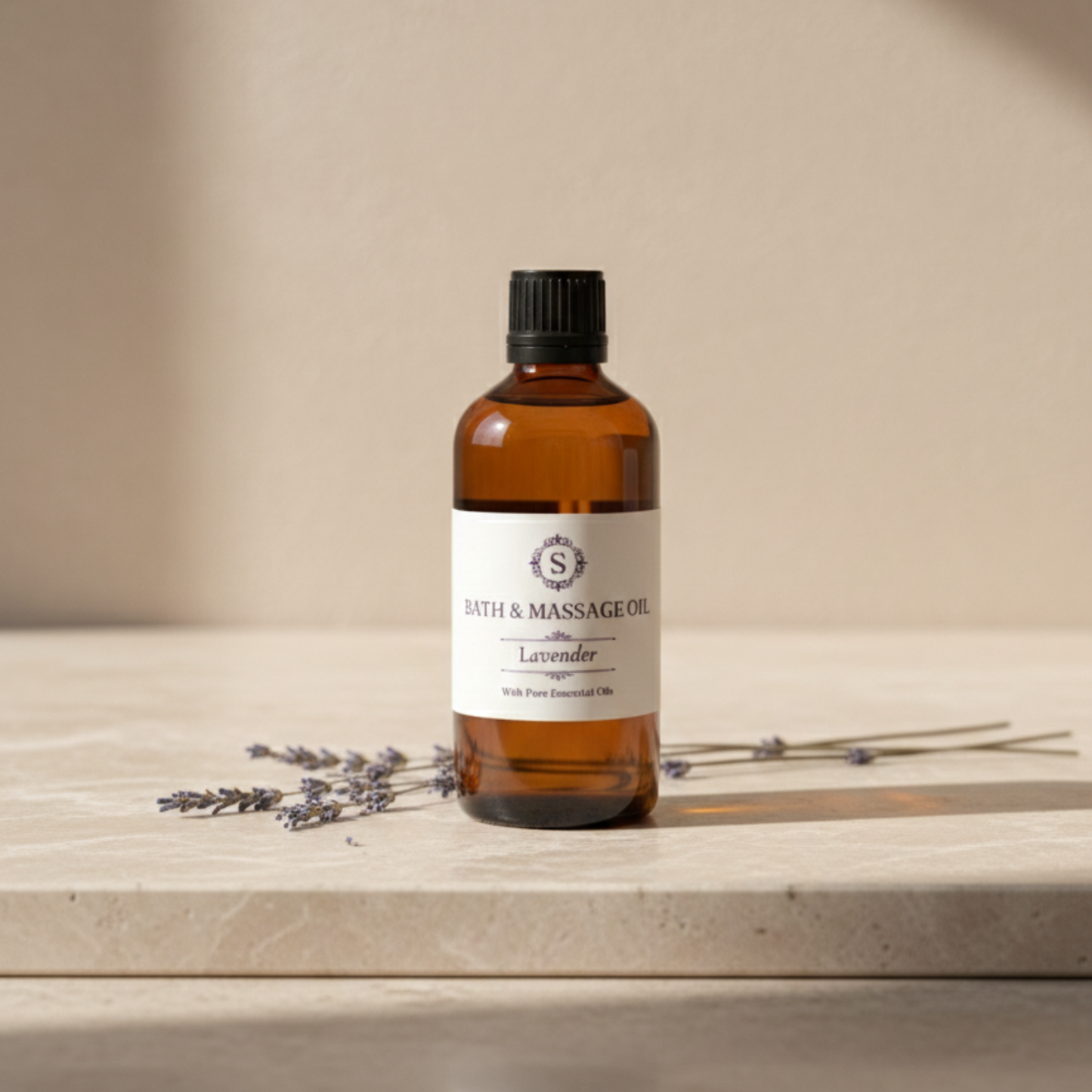 Scents & Soaps Bath & Massage Oil Lavender 100ml