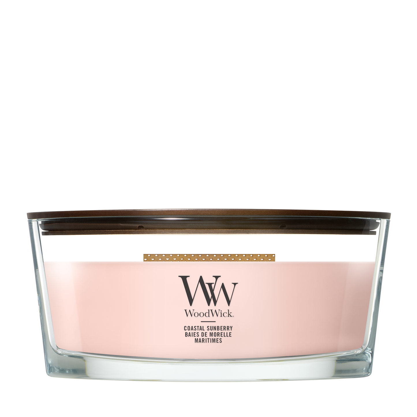 WoodWick Coastal Sunberry Ellipse Candle