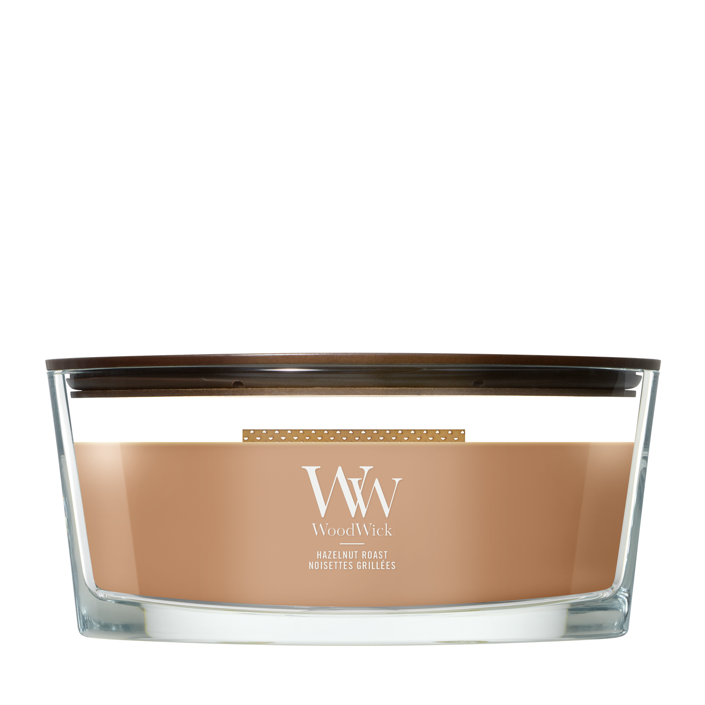 WoodWick Hazelnut Roast Ellipse Candle