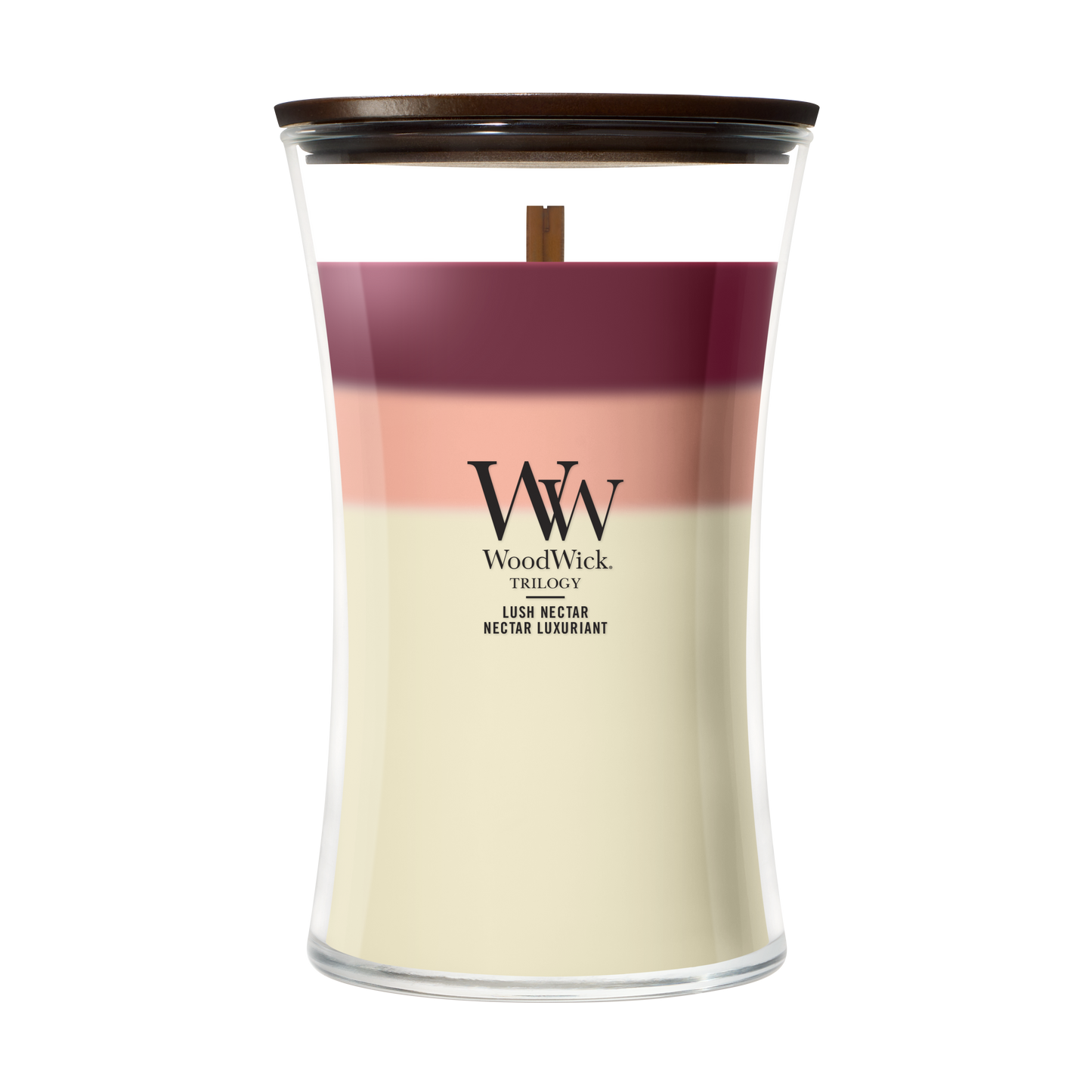 WoodWick Lush Nectar Large Trilogy Candle