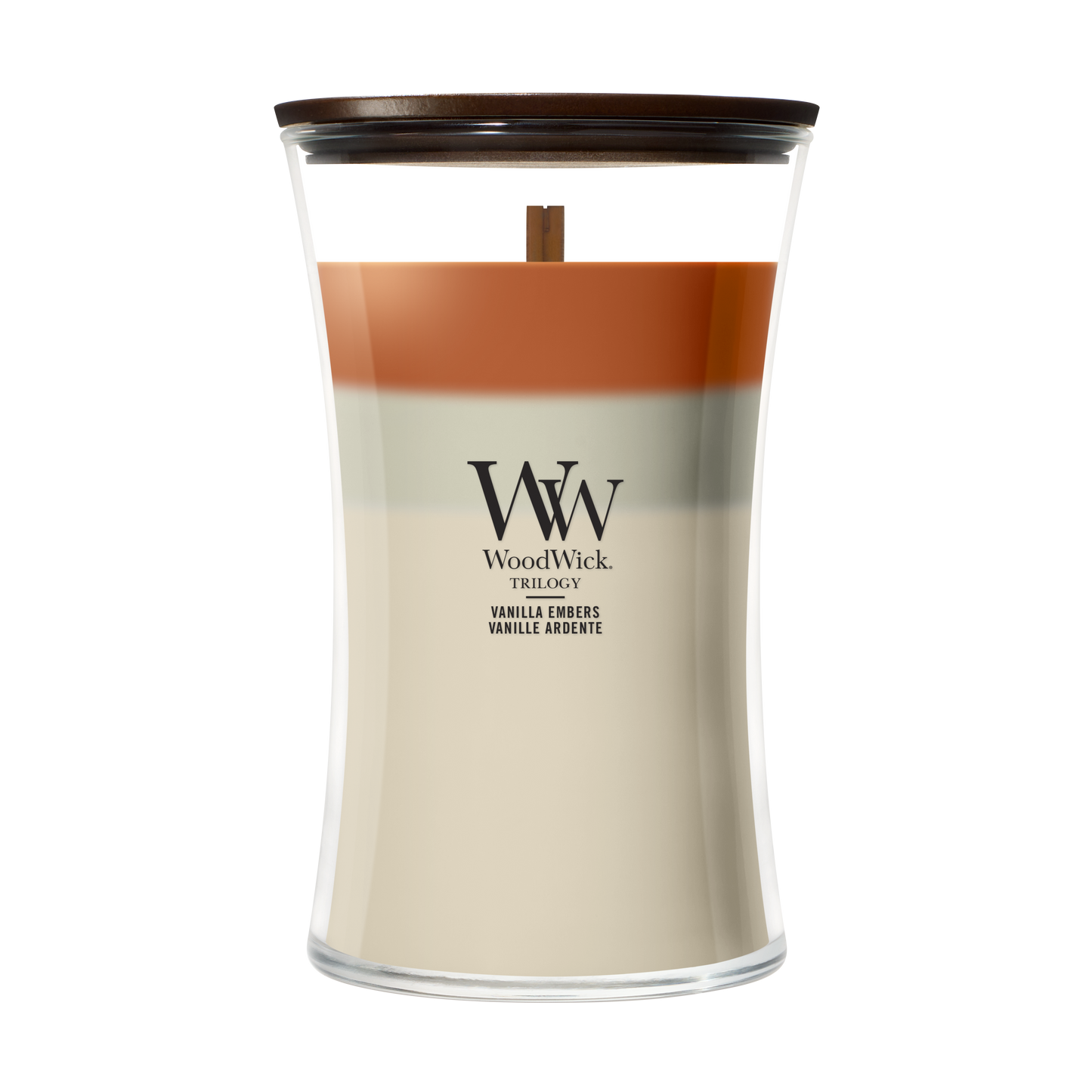 WoodWick Vanilla Embers Large Trilogy Candle