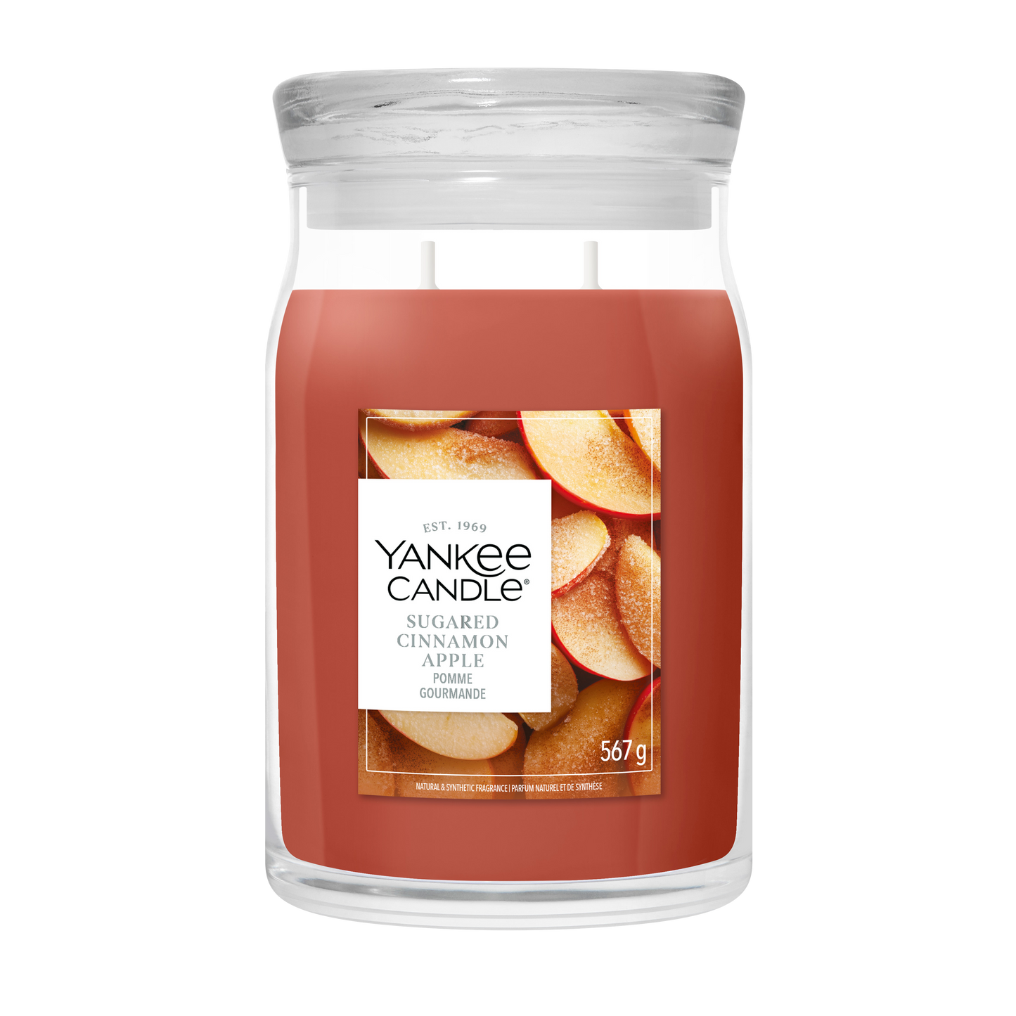 Yankee Candle Sugared Cinnamon Apple Large Jar