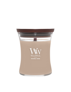 WoodWick Patchouli Crème Medium Candle - Yankee Candle & WoodWick