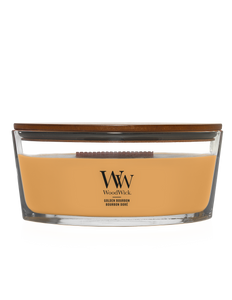 WoodWick Golden Bourbon Ellipse Candle - Yankee Candle & WoodWick