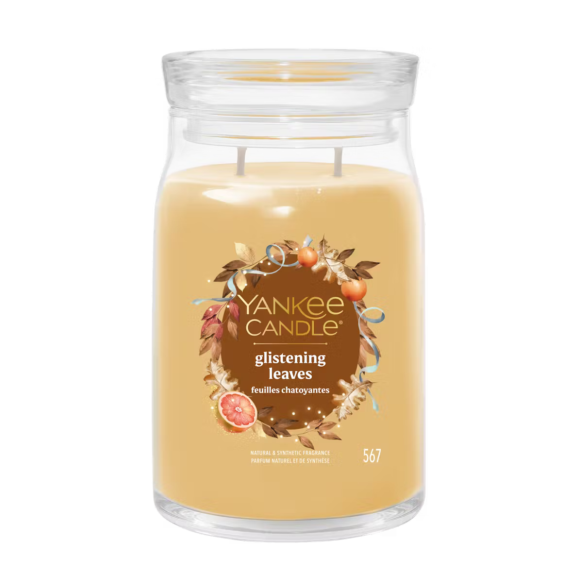 Yankee Candle Glistening Leaves Large Jar