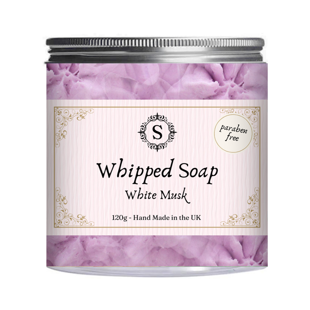 Scents & Soaps Whipped Soap White Musk 120g