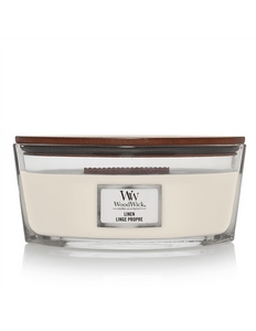 WoodWick Linen Ellipse Candle
