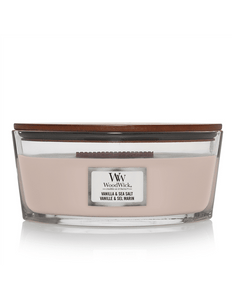 WoodWick Vanilla & Sea Salt Ellipse Candle