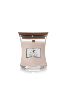 WoodWick Vanilla & Sea Salt Mini Candle