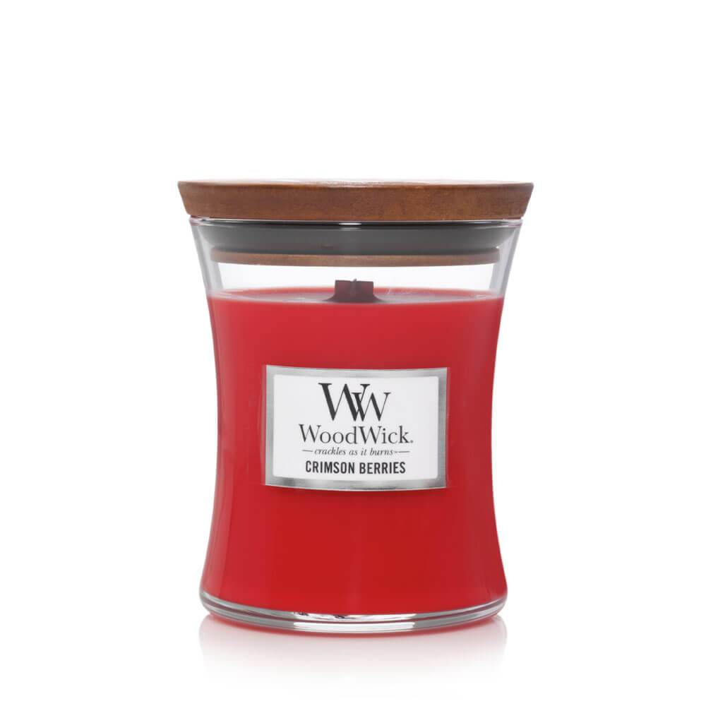 WoodWick Crimson Berries Medium Candle bestellen