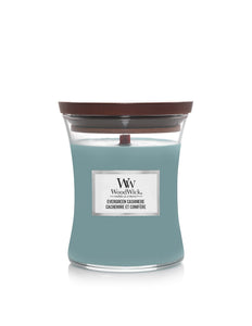 WoodWick Evergreen Cashmere Medium Candle bestellen