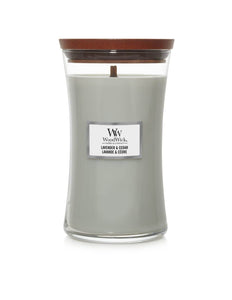 WoodWick Lavender & Cedar Large Candle