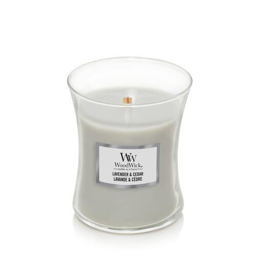 WoodWick Lavender & Cedar Medium Candle
