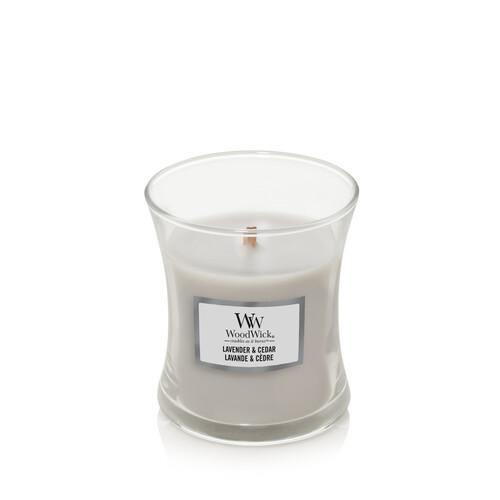 WoodWick Lavender & Cedar Mini Candle