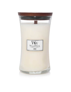 WoodWick Linen Large Candle bestellen