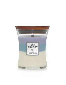 WoodWick Trilogy Calming Retreat Medium Candle bestellen