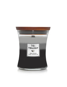 WoodWick Trilogy Warm Woods Medium Candle bestellen