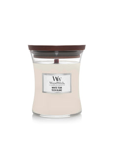 WoodWick White Teak Medium Candle bestellen