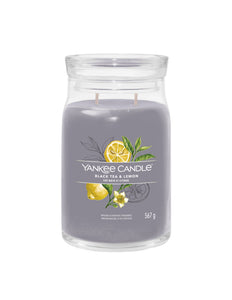 Yankee Candle Black Tea & Lemon Large Jar