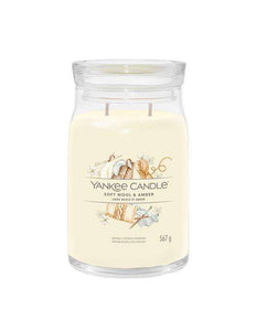 Yankee Candle Soft Wool & Amber Large Jar