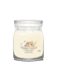 Yankee Candle Soft Wool & Amber Medium Jar