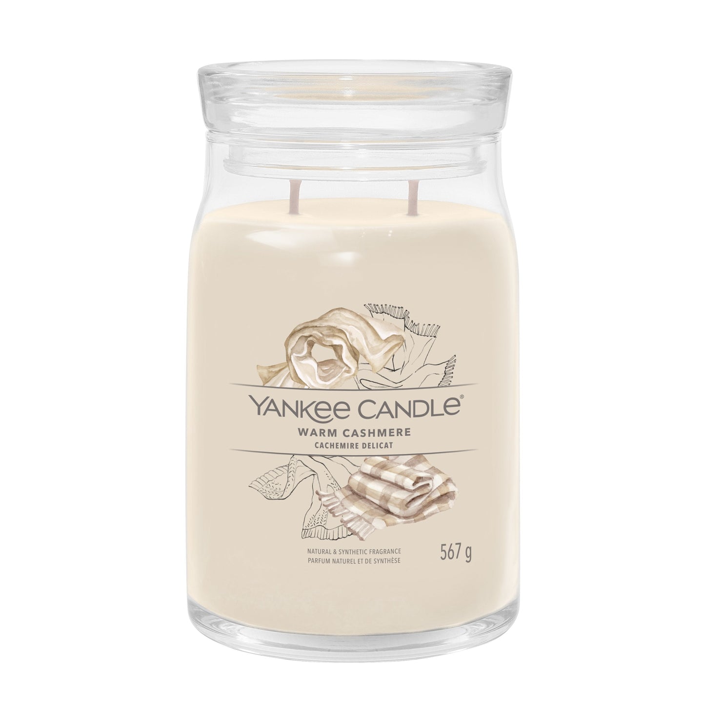 Yankee Candle Warm Cashmere Large Jar