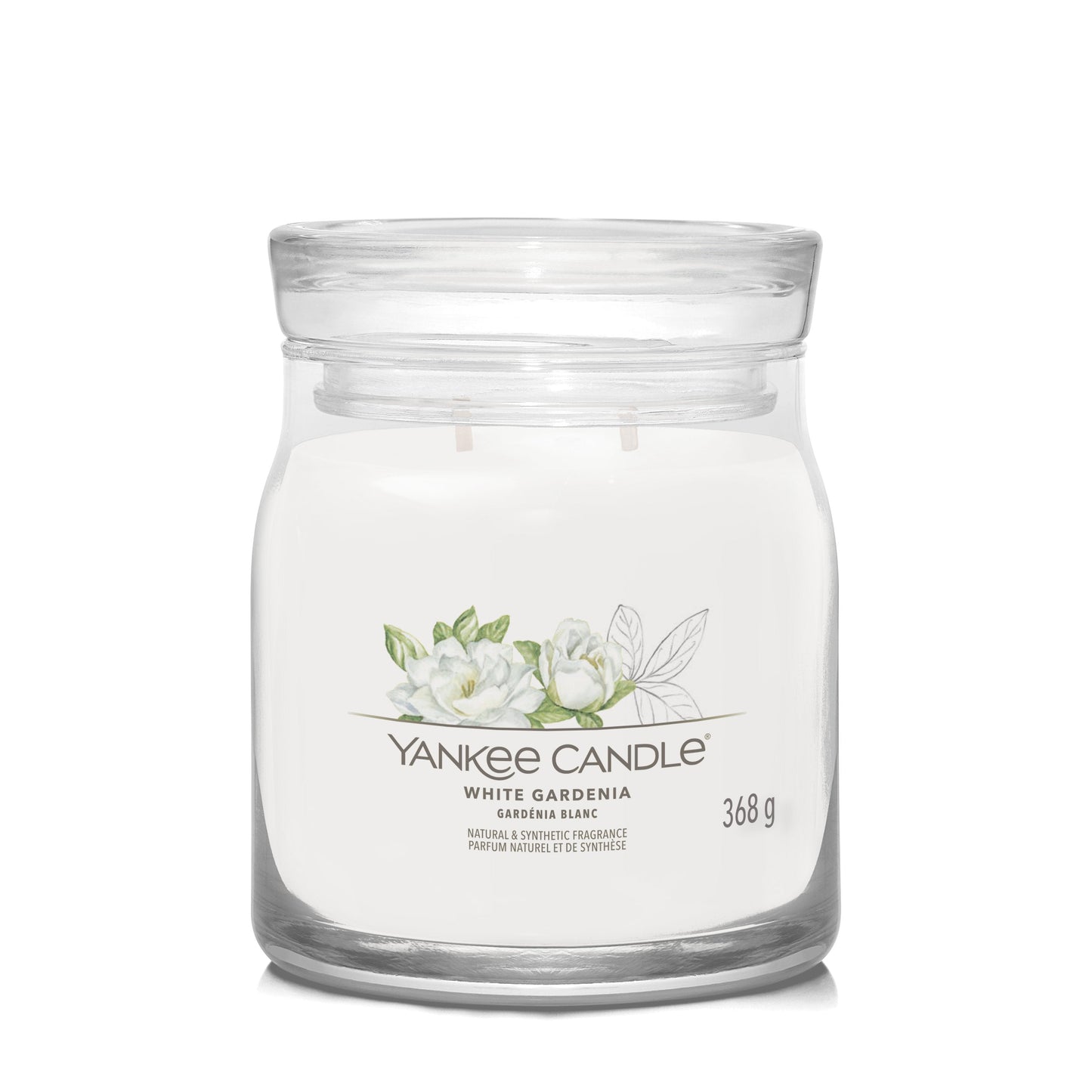 Yankee Candle White Gardenia Medium Jar