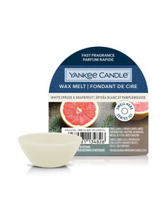 Yankee Candle White Spruce & Grapefruit Wax Melt