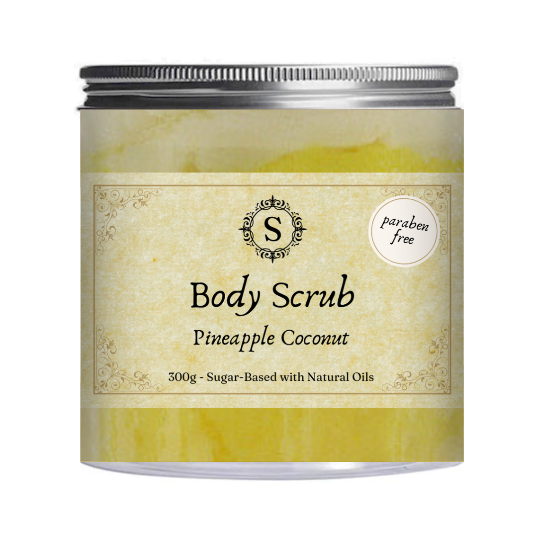 Scents & Soaps Body Scrub Pineapple Coconut 300g - Scents & Soaps