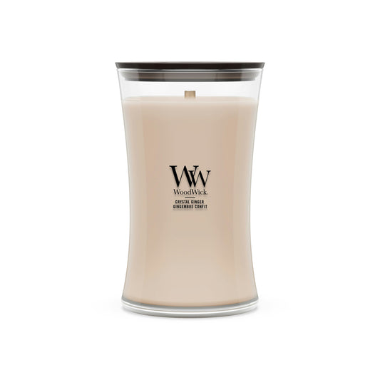 WoodWick Crystal Ginger Large Candle