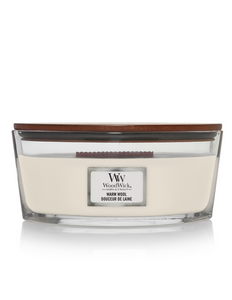 WoodWick Warm Wool Ellipse Candle