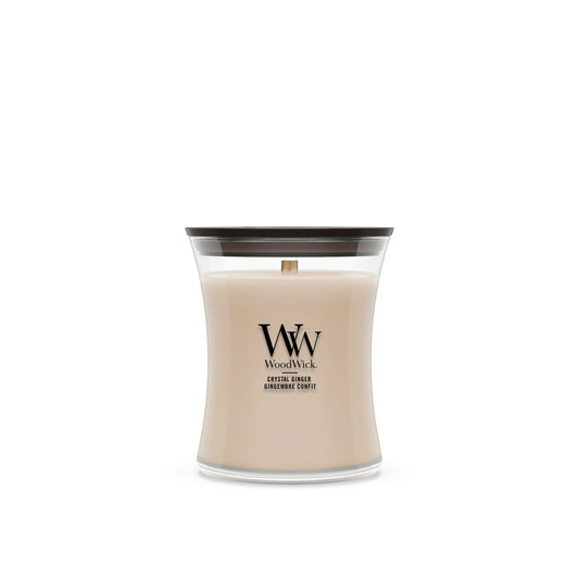WoodWick Crystal Ginger Medium Candle
