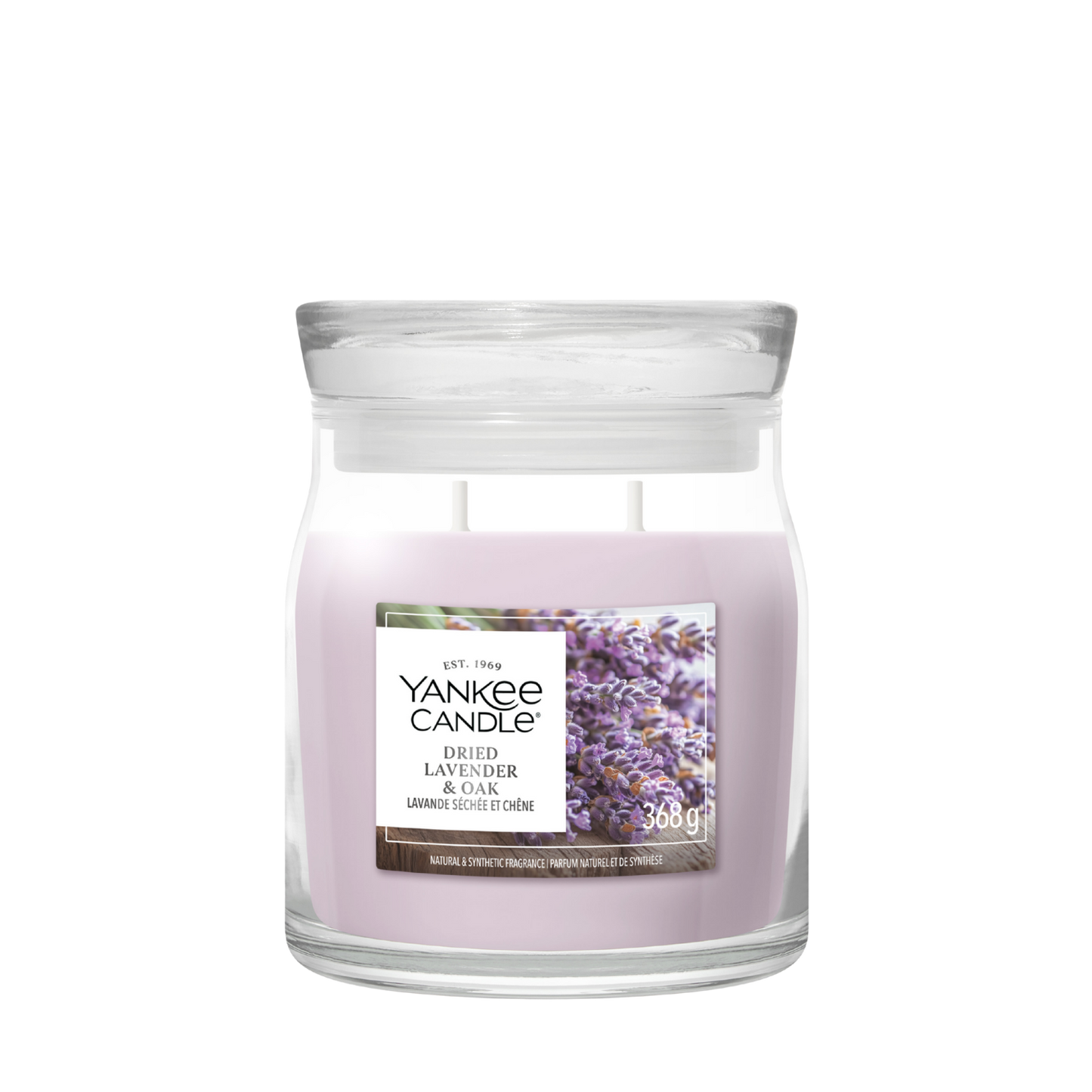 Yankee Candle Dried Lavender & Oak Medium Jar