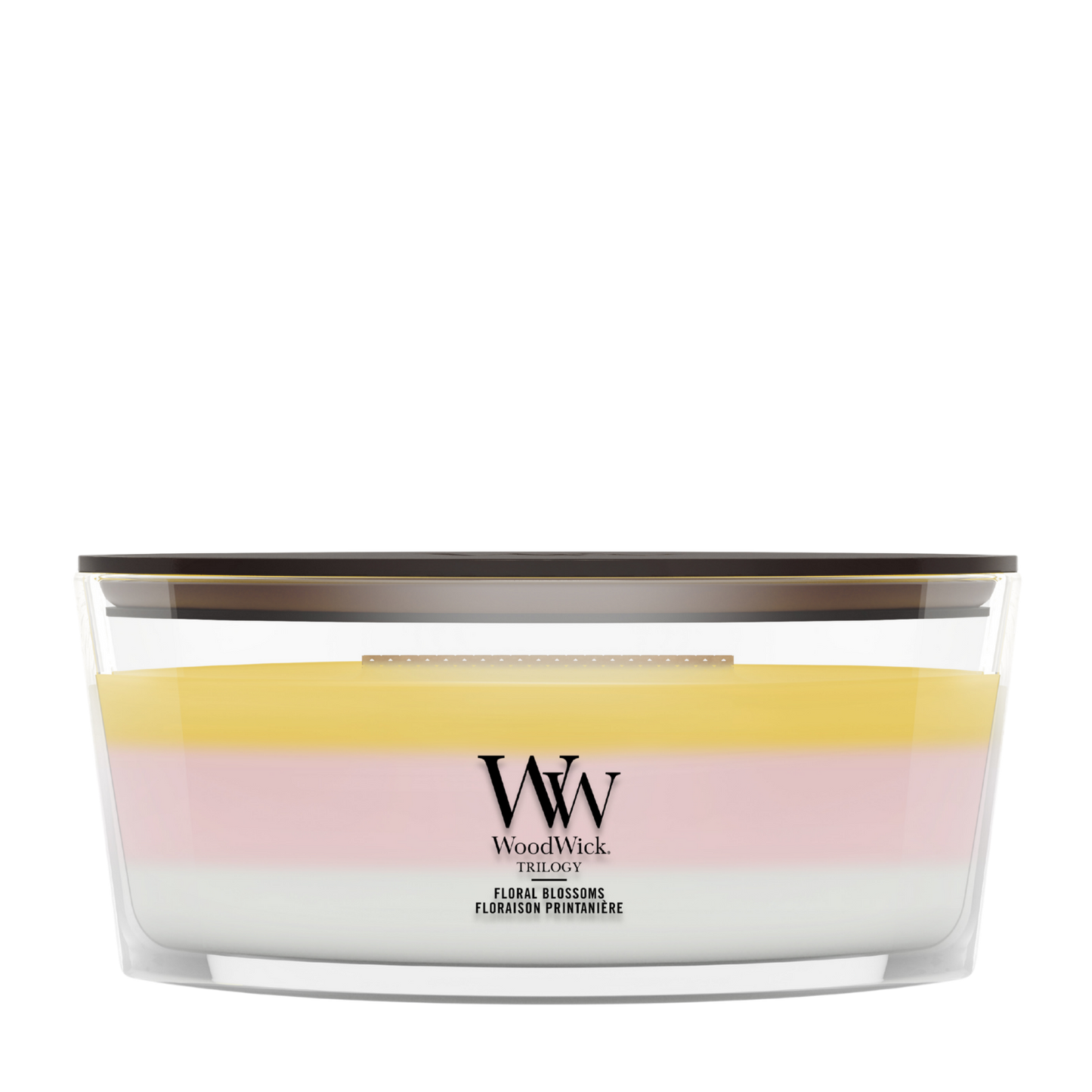 WoodWick Floral Blossoms Ellipse Trilogy Candle