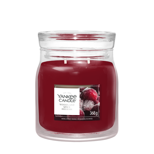 Yankee Candle Woodland Spice Medium Jar